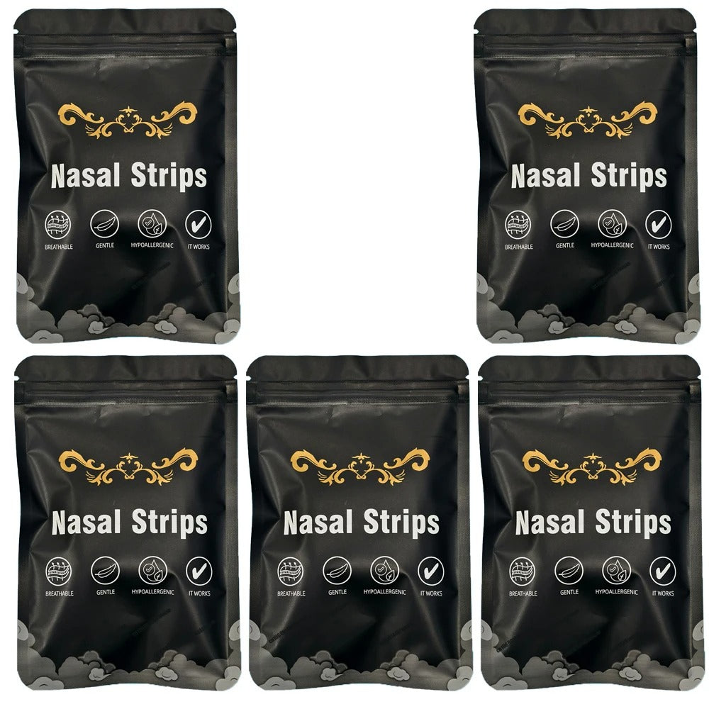 Breathable Anti-Snoring Nasal Strips Sleep Support