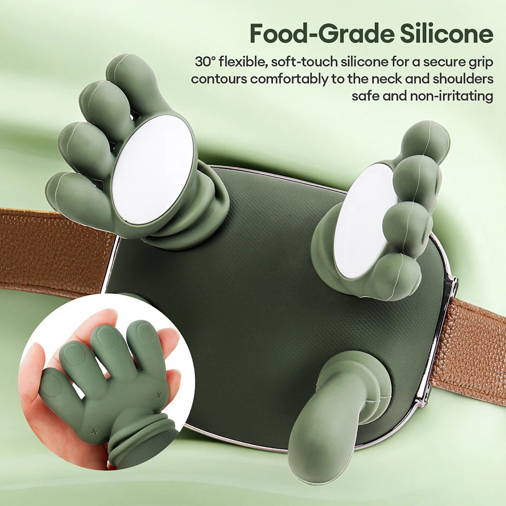 4D Finger Neck And Shoulder Massager – Wireless Relief