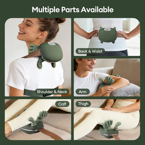 4D Finger Neck And Shoulder Massager – Wireless Relief