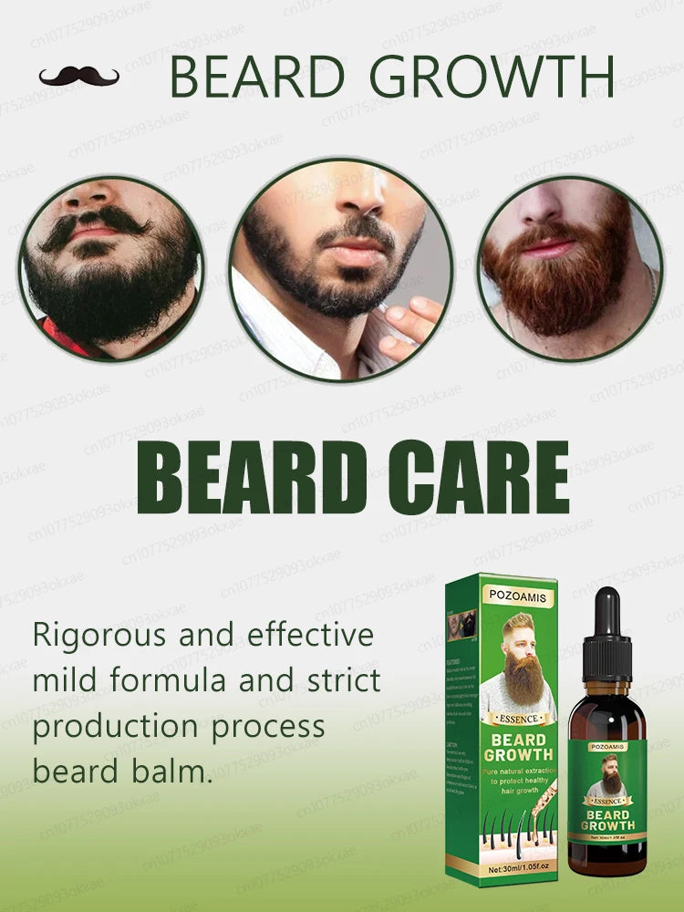 Unisex Hair Growth Serum For Beard, Hair And Body