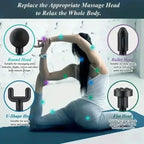 Mini USB Massage Gun – Quiet Portable Muscle Massager