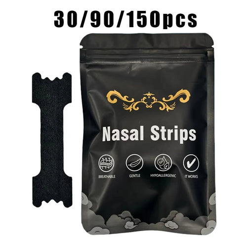 Breathable Anti-Snoring Nasal Strips Sleep Support