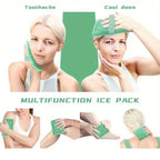 Reusable Hot and Cold Gel Pack with Adjustable Strap