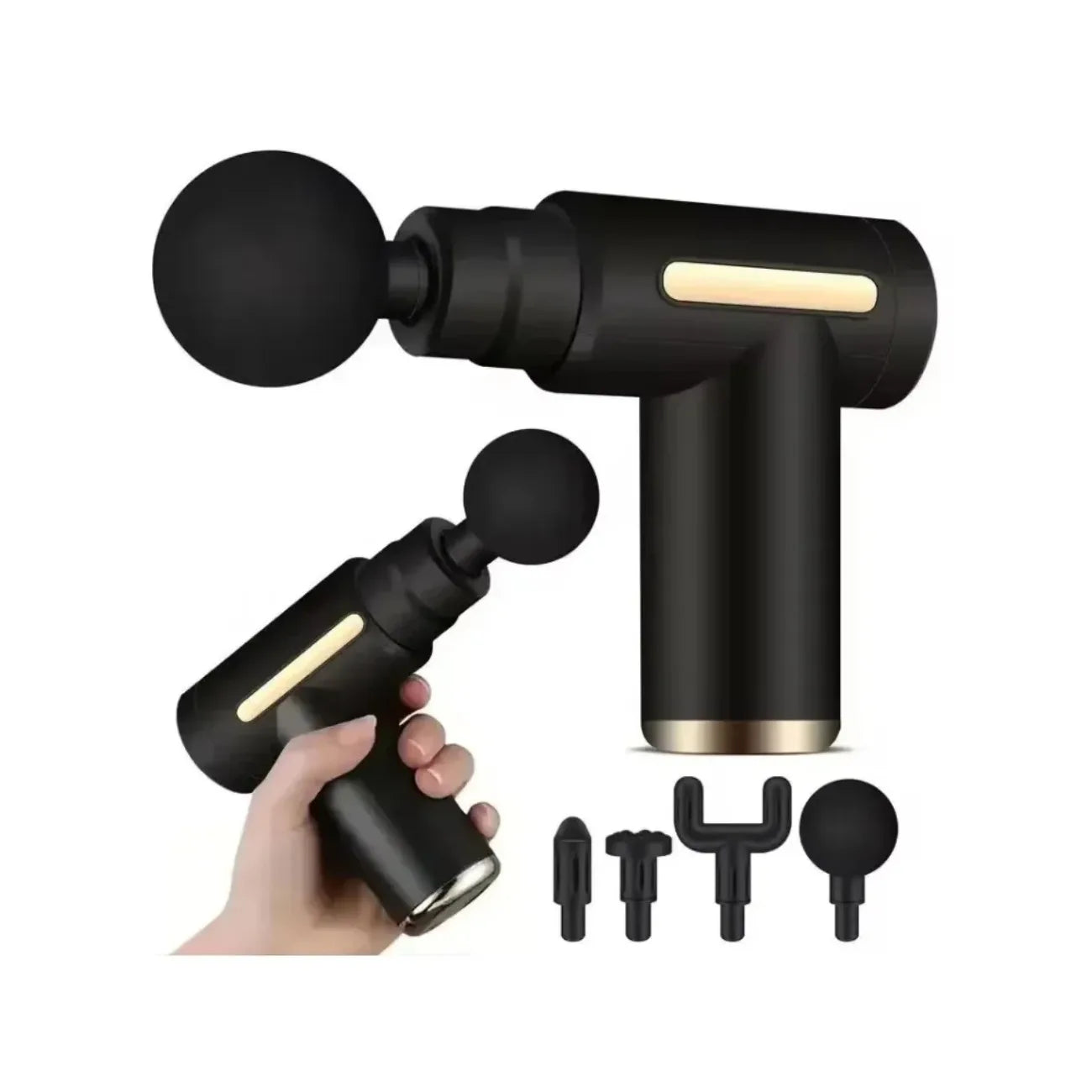 Mini USB Massage Gun – Quiet Portable Muscle Massager