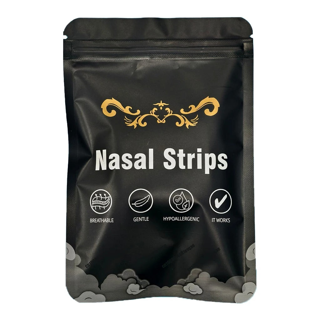 Breathable Anti-Snoring Nasal Strips Sleep Support