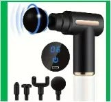 Mini USB Massage Gun – Quiet Portable Muscle Massager